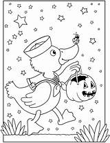 Halloween Coloriage Canard Citrouille Coloriages Doverpublications Mamietitine Dover Imprimer sketch template