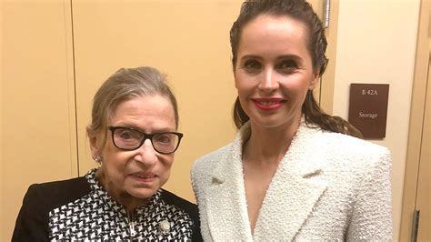 ruth bader ginsburg at on the basis of sex d c premiere