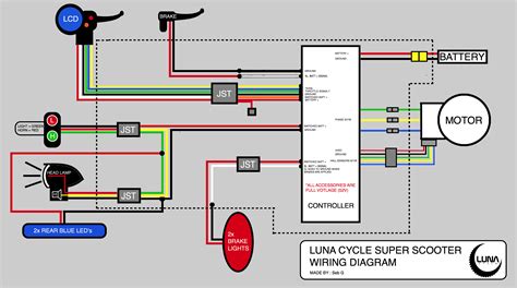 electric bike battery wiring diagram wiring diagram