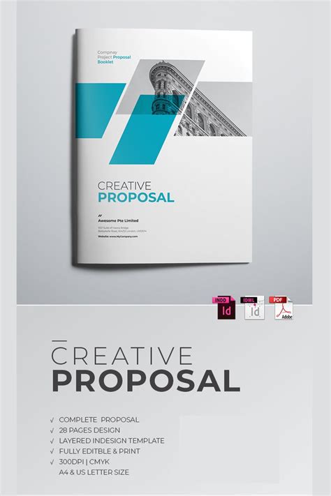 proposal cover page template