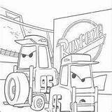 Cars Coloring Pages Chick Hicks King Disney Hollow Thunder Forklifts Color Mc Queen Online Printables Hellokids Racing Between sketch template