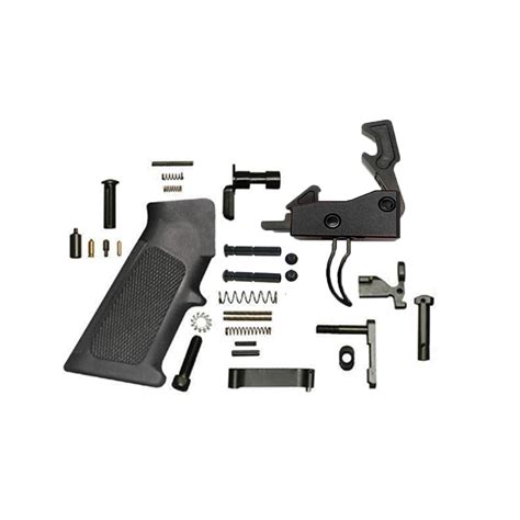 Ar 15 Lower Parts Kit With 3 5 Lb Skelotonized Drop In