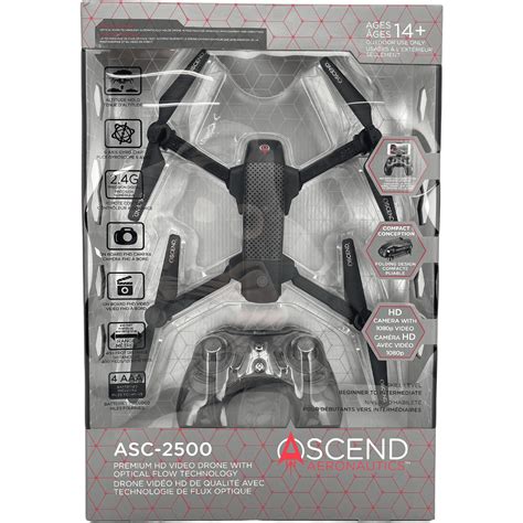 ascend aeronautics premium hd video drone asc  canadawide liquidations