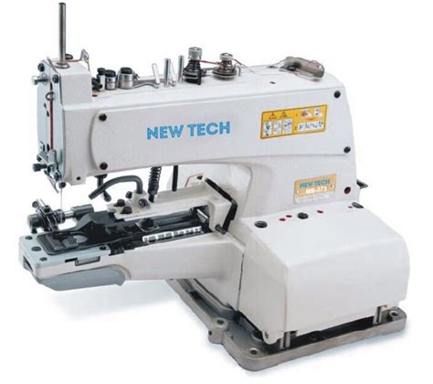 tech mb  chainstitch button attaching industrial sewing machine