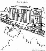 Coloring Thomas Toby Train Pages Engine Tank Friends Printable Color Hiro Drawing Books Print Rocks Le Sheets Book Filminspector Children sketch template