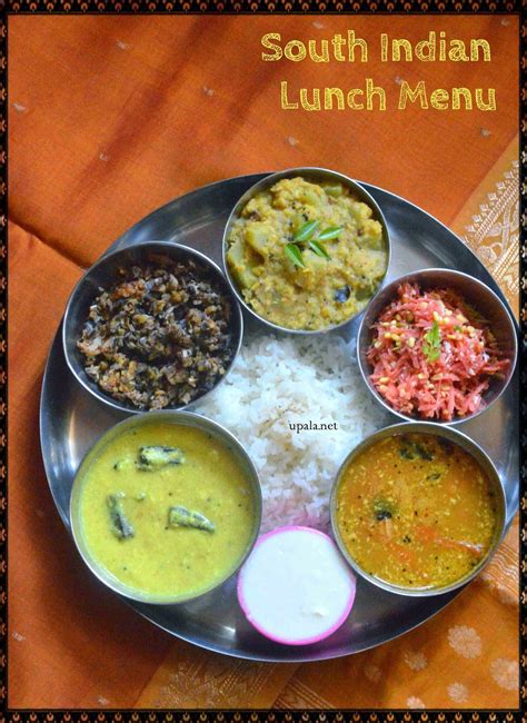 south indian lunch ideas indian food menu indian food recipes