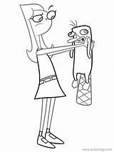 Candace Coloring Pages Ferb Perry Phineas Xcolorings 1200px 73k 900px Resolution Info Type  Size Jpeg sketch template