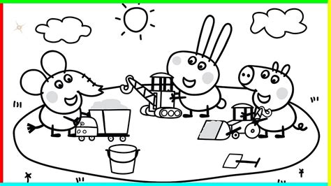 peppa pig coloring pages    thousands  pictures