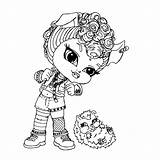 Monster Coloring Baby High Pages Printable Kids Colouring Choose Board sketch template