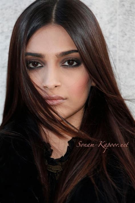 Sonam Kapoor Long Sleek Brown Straight Indian Hair