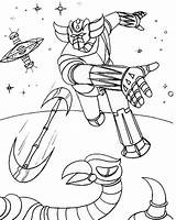 Coloriage Goldorak Imprimer Grendizer Ufo Colorier Papa Blogueur Fr Dessins Coloriages Dessin Pope sketch template