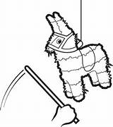 Pinata Donkey Clipground sketch template
