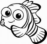 Nemo Finding Clownfish Cartoongoodies sketch template