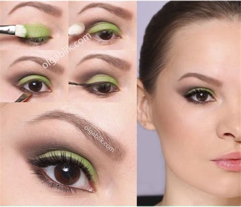 easy light green makeup   iy makeup smokey eye makeup green makeup