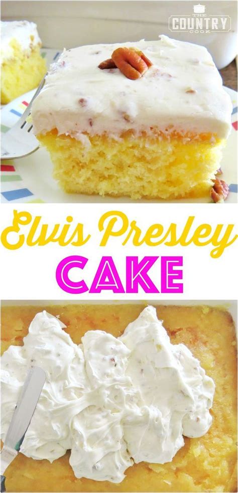 elvis presley cake recipe cake mix recipes desserts
