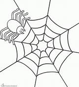 Kleurplaat Kleurplaten Aranas Spinnen Halloween Spinnenwebben Arana Herfst Spind Druk Tekeningen Spinnetje Bezoeken sketch template
