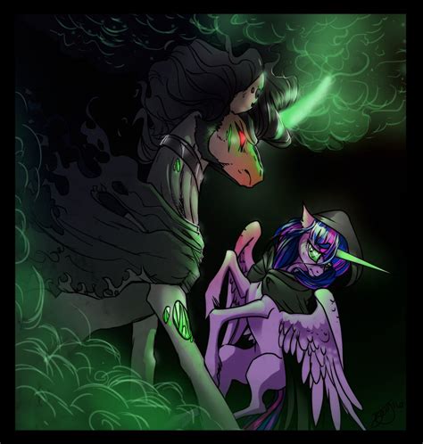 Lich Vs Wraith King Sombra And Twilight Sparkle By