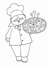 Pizza Chef Coloring Digi Stamps Dolls Dearie Pages Embroidery Book Colouring Posted Am Pizzeria Unknown Kids Logo Choose Board Easy sketch template