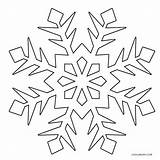 Snowflake Coloring Pages Snowflakes Printable Kids Cool2bkids Drawing Snow Frozen Flake Christmas Line Template Colouring Sheets Mandala Choose Board Getdrawings sketch template