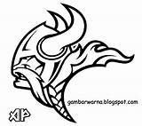 Persib Mewarnai Viking Gambar sketch template