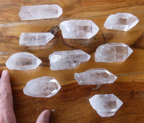 exceptional collection  rock crystal tips    cm catawiki
