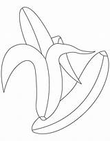 Banana Coloring Bananas Peeled Para Apples Scissors Colorear Drawing Fruits Printable Colouring Dibujos Fruit Bestcoloringpages Vegetables Tk Flores Fruta Colorin sketch template