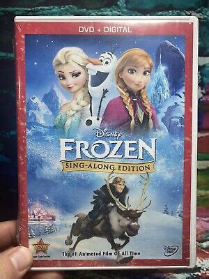 disney frozen sing  edition dvd digital   sealed ohowthrifty  picclick