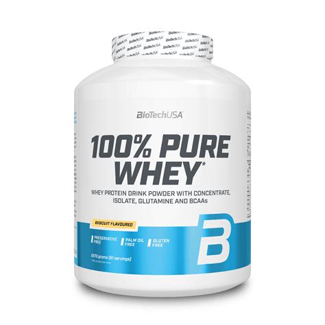 pure whey protein  powder biotech usa