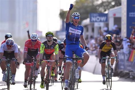 marcel kittel came from a long way back to win stage 2 of the dubai