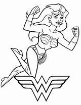 Wonder Coloring Woman Superman Pages Color Printable Print Topcoloringpages Girl Logo Books sketch template
