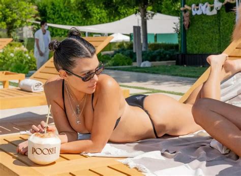 Bikini Clad Kourtney Kardashian Is Turning Heads With Her Vacation