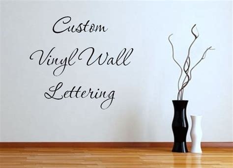 custom vinyl wall lettering vinyl decals  creativeexpressionsz