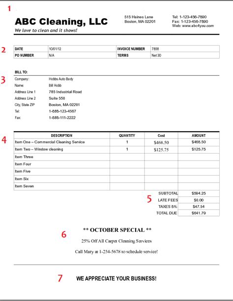 house cleaning  house cleaning invoice templates