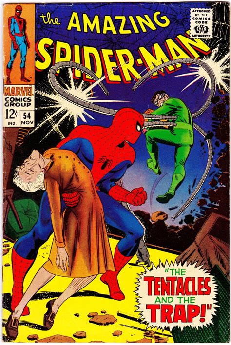 Amazing Spider Man 54 1st Series 1967 November 1967 Marvel Comics