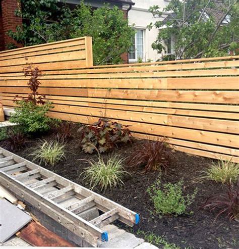 horizontal wood fence design benefits design material options