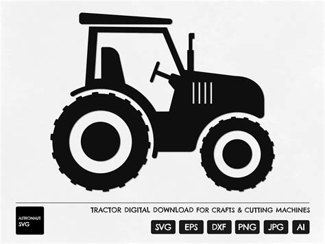 tractor svg farm svg farmyard tractor clipart tractor cut etsy