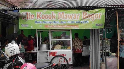 Mie Kocok Mawar Ikon Kuliner Di Bogor