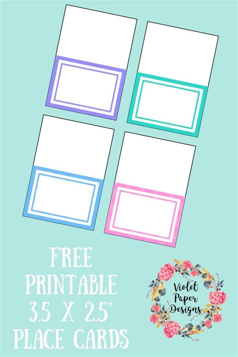 printable place cards printable place cards gift tag cards