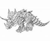 Cybertron Grimlock Dinobots Optimus Slag Clipground sketch template