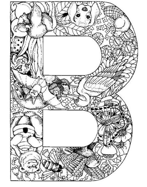 print animal printing  letter  alphabet world coloring