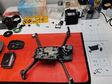 crashed dropped  drowned  sydney   repair  dji drone  ease camera fix
