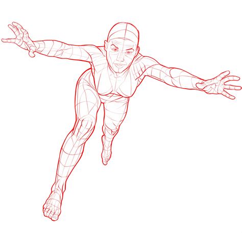 Posemuse On Twitter Falling Flying Pose Reference Drawing Practice
