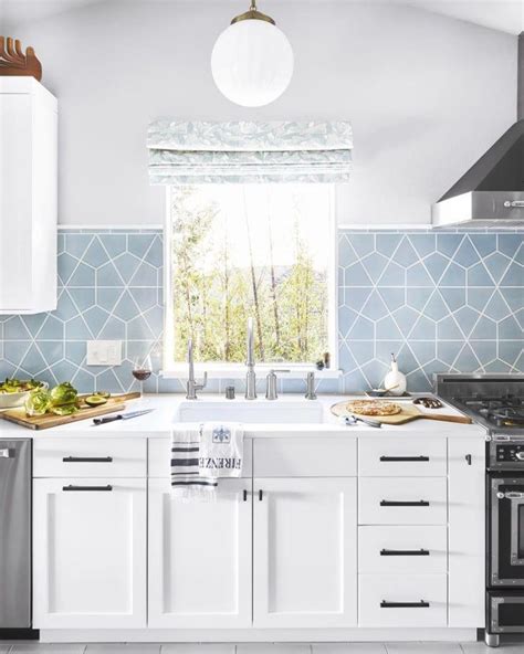 kitchen backsplash ideas light blue tile backsplash bathroomtiles kitchen renovation