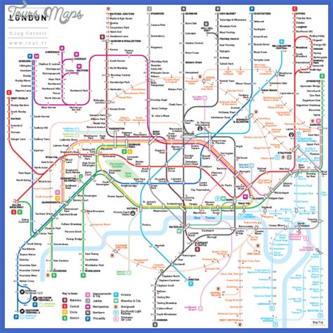 london metro map toursmapscom