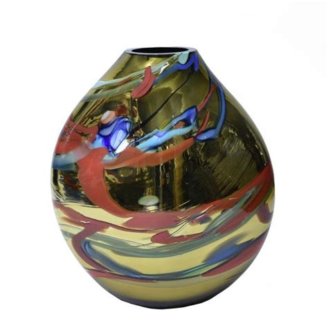 Murano Blown Glass Vase Chairish
