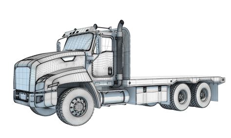flatbed truck drawing  paintingvalleycom explore collection  flatbed truck drawing
