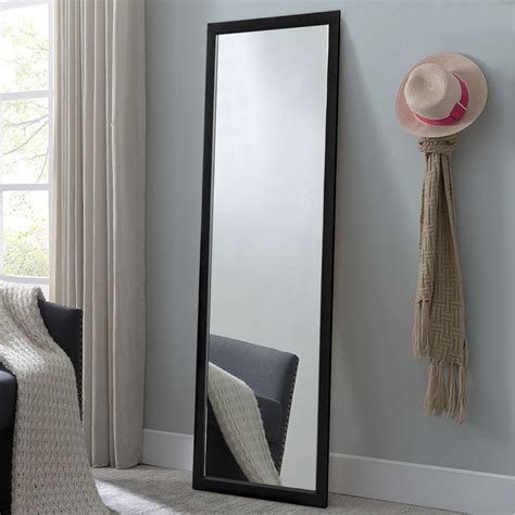 neutype    black full length mirror floor mirror wall mounted