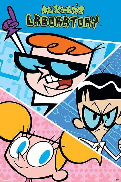 Dexters Laboratory Characters Poster Sold At Europosters
