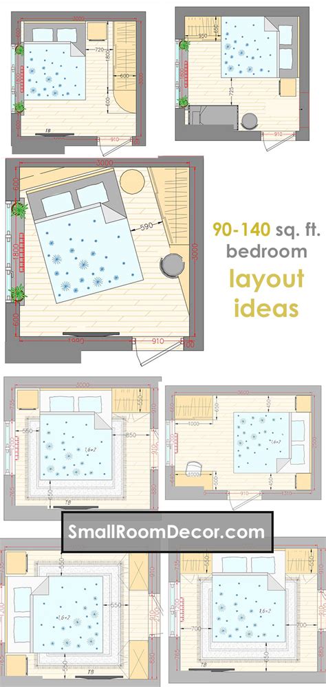 standart   extreme small bedroom layout ideas     sf