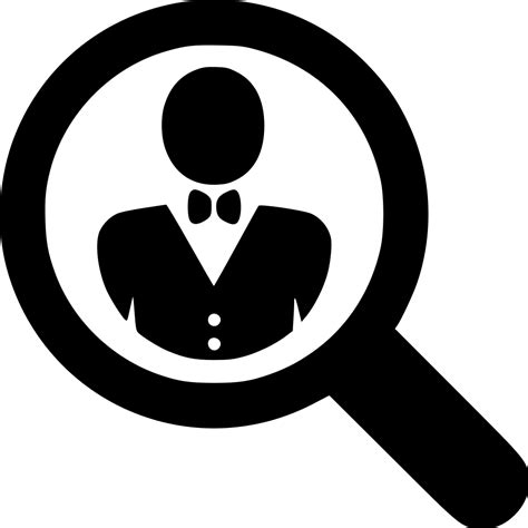 search consulting svg png icon    onlinewebfontscom